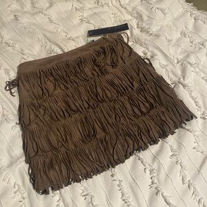 Fringe skirt